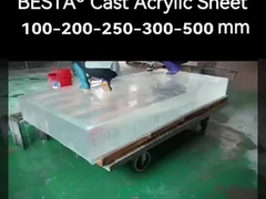 3mm 4mm Przejrzysty płytka akrylowa 1220*2440mm 4x8 Przejrzyste arkusze z pleksyglasu OEM