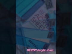 SGS Płytki akrylowe żółciowe Materiał PMMA Płyty akrylowe wielobarwne